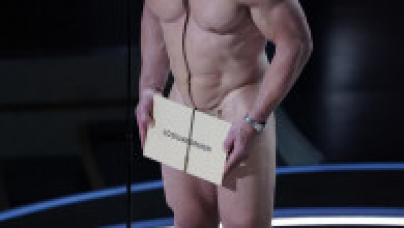 Actorul John Cena a urcat pe scenă gol pușcă pentru a anunța câștigătorul Oscarului pentru costume FOTO: Profimedia Images | Poza 15 din 18
