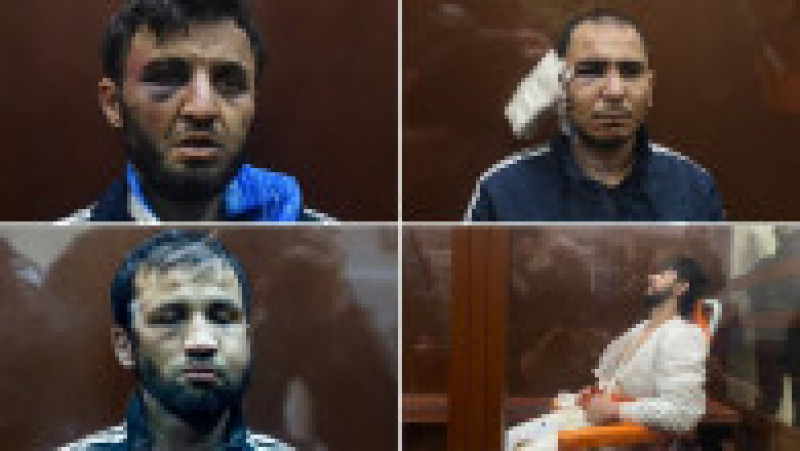 Patru suspecți în atacul de la Moscova - Dalerdjon Mîrzoev, Saidakrami Raceabalizoda, Şamsidin Fariduni şi Muhammadsobir Faizov - au fost arestați. FOTO X | Poza 5 din 5