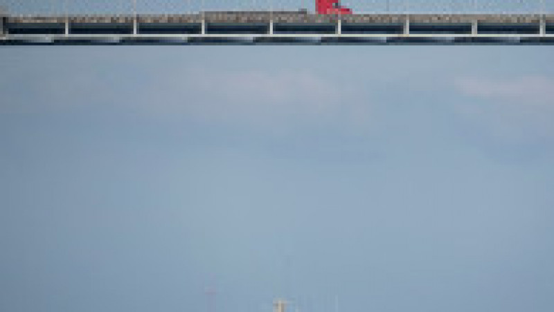 Podul din Baltimore s-a prăbușit după ce un pilon de susținere a fost lovit de nava Dali FOTO: Profimedia Images | Poza 26 din 37