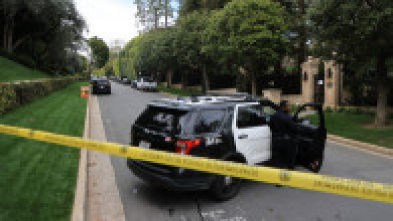 Poliția prezentă la proprietatea rapperului american Sean „Diddy” Combs din Los Angele. Foto: Profimedia Images | Poza 2 din 8
