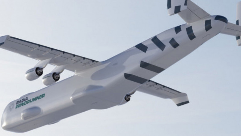 WindRunner va avea o lungime de 108 metri. Antonov An-225, cel mai greu avion construit vreodată, avea doar 84 de metri. Captură foto: Radia