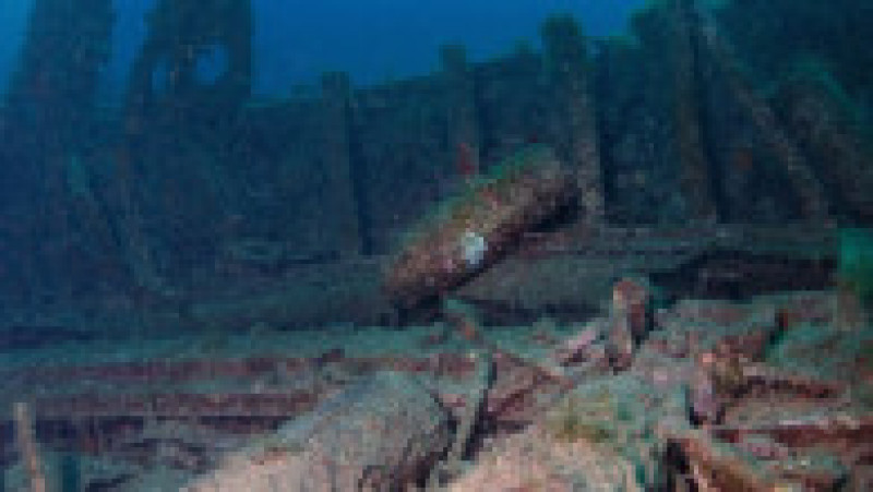 Navele din cimitirul subacvatic Gallipoli stau pe fundul apei de peste 100 de ani. Sursa foto: Profimedia Images | Poza 36 din 48