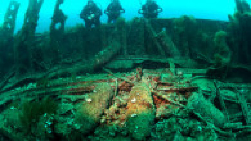 Navele din cimitirul subacvatic Gallipoli stau pe fundul apei de peste 100 de ani. Sursa foto: Profimedia Images | Poza 34 din 48