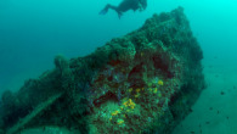Navele din cimitirul subacvatic Gallipoli stau pe fundul apei de peste 100 de ani. Sursa foto: Profimedia Images | Poza 8 din 48