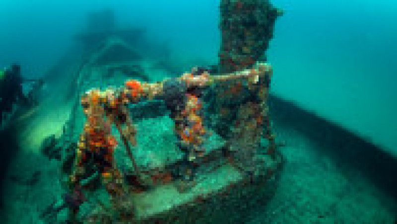 Navele din cimitirul subacvatic Gallipoli stau pe fundul apei de peste 100 de ani. Sursa foto: Profimedia Images | Poza 5 din 48