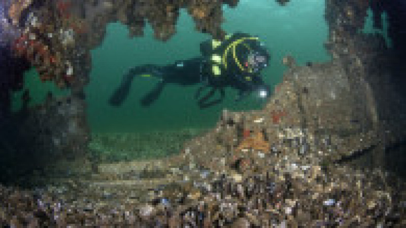 Navele din cimitirul subacvatic Gallipoli stau pe fundul apei de peste 100 de ani. Sursa foto: Profimedia Images | Poza 20 din 48
