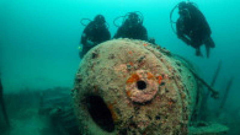 Navele din cimitirul subacvatic Gallipoli stau pe fundul apei de peste 100 de ani. Sursa foto: Profimedia Images | Poza 16 din 48