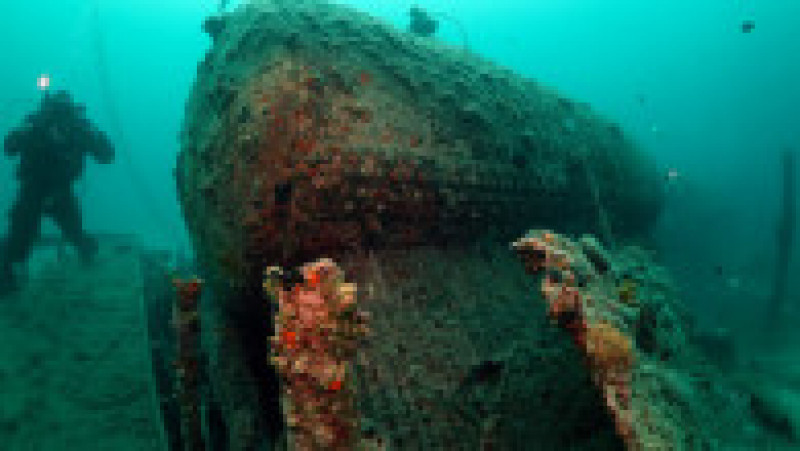 Navele din cimitirul subacvatic Gallipoli stau pe fundul apei de peste 100 de ani. Sursa foto: Profimedia Images | Poza 14 din 48