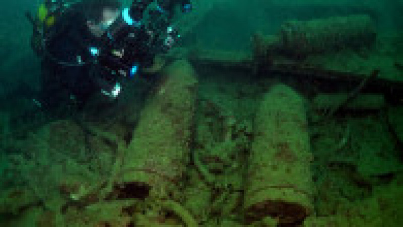 Navele din cimitirul subacvatic Gallipoli stau pe fundul apei de peste 100 de ani. Sursa foto: Profimedia Images | Poza 24 din 48