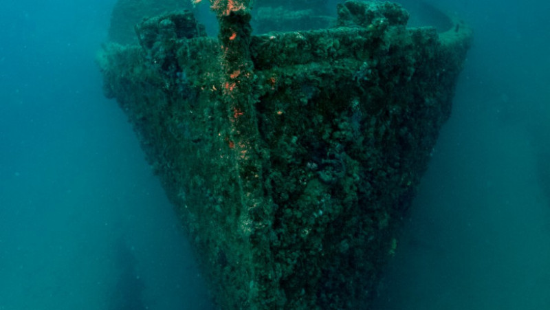 Navele din cimitirul subacvatic Gallipoli stau pe fundul apei de peste 100 de ani. Sursa foto: Profimedia Images