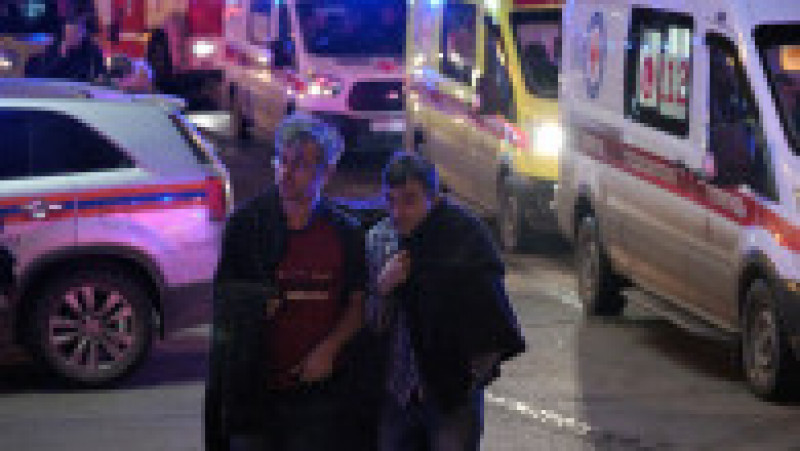 Atac terorist la sala de spectacole Crocus City Hall. Foto: Profimedia | Poza 15 din 26