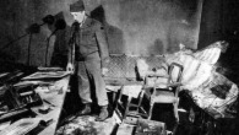 Locul în care Adolf Hitler și Eva Braun s-au sinucis. Foto: Profimedia Images | Poza 6 din 15