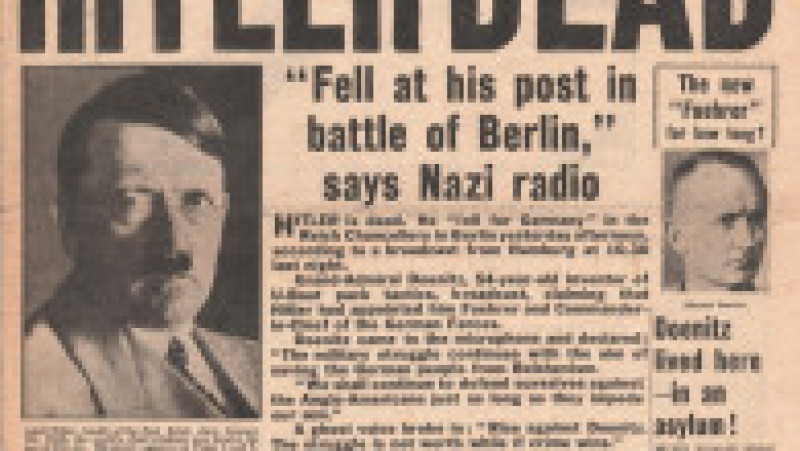 Presa anunță moartea lui Adolf Hitler. Foto: profimedia Images | Poza 9 din 15