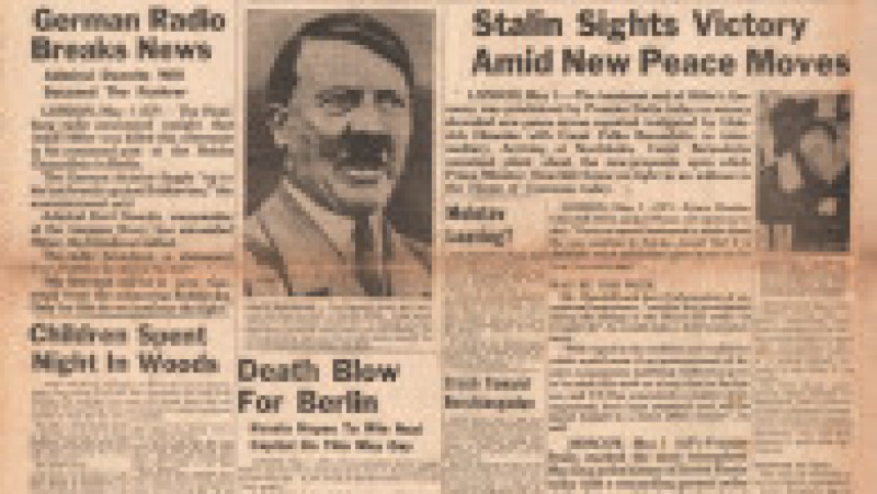Presa anunță moartea lui Adolf Hitler. Foto: profimedia Images | Poza 10 din 15