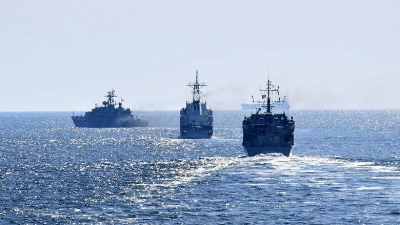 Mii de militari și zeci de nave de luptă participă la cel mai mare exercițiu NATO de pe Marea Neagră. FOTO: Facebook MApN