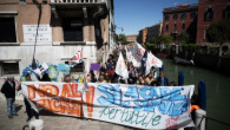 Venețienii sunt furioși din cauza taxei de intrare în oraș aplicate turiștilor FOTO: Profimedia Images | Poza 14 din 16