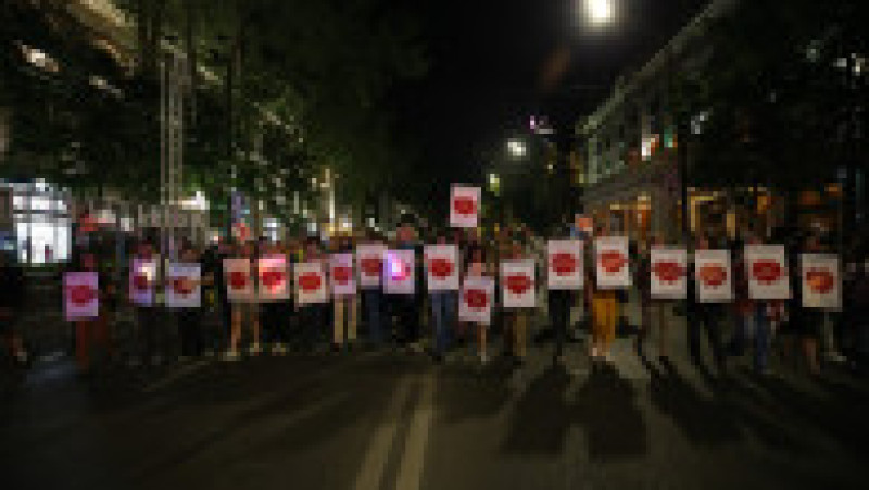 „Marș pentru Europa”, în capitala Georgiei, Tbilisi. Sursa foto: Profimedia Images | Poza 13 din 16