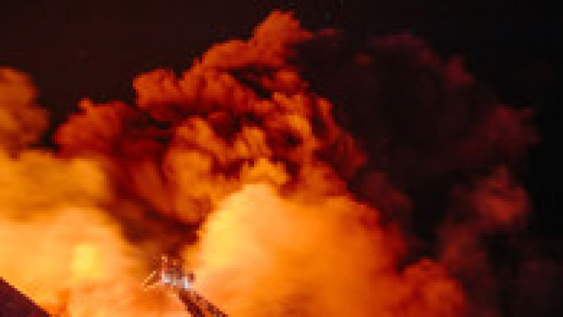 Incendii uriașe în Harkov, unde rușii au atacat cu drone Shahed. FOTO: Profimedia Images | Poza 4 din 6