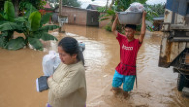 Inundații de proporții în Indonezia, sute de oameni evacuați. FOTO: Profimedia Images | Poza 8 din 11