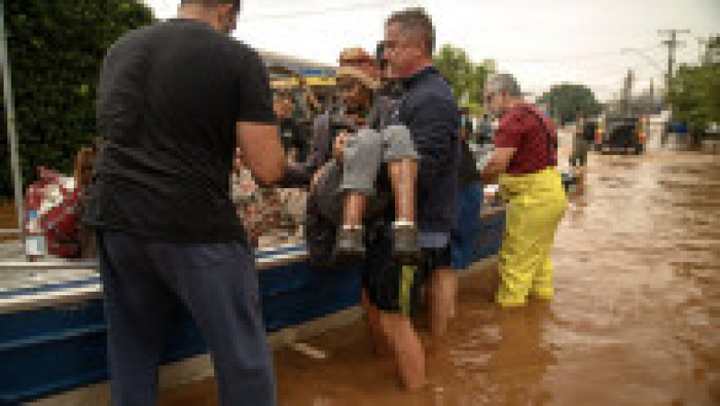 Cel puţin 57 de oameni au murit şi alți 373 sunt dați dispăruți după ce ploi torenţiale şi inundaţii au afectat, în această săptămână, statul brazilian Rio Grande do Sul, FOTO: Profimedia Images | Poza 5 din 24