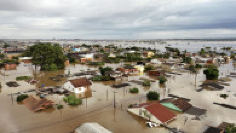 Peisaje apocaliptice în Brazilia după inundațiile record. FOTO: Profimedia Images | Poza 4 din 15