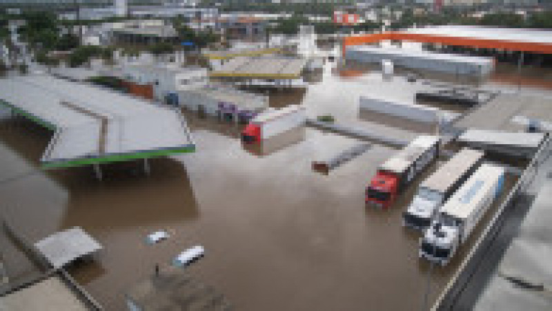 Peisaje apocaliptice în Brazilia după inundațiile record. FOTO: Profimedia Images | Poza 8 din 15