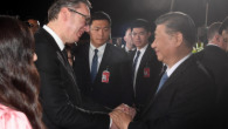 Președintele chinez a ajuns marți seara în Serbia, a doua etapă a turneului său european. Foto: Profimedia Images | Poza 4 din 6