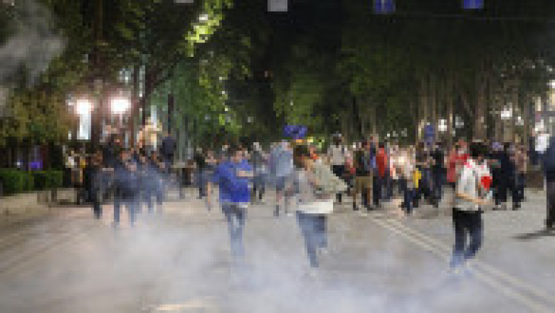 Proteste violente în Georgia. FOTO: Profimedia Images | Poza 15 din 29