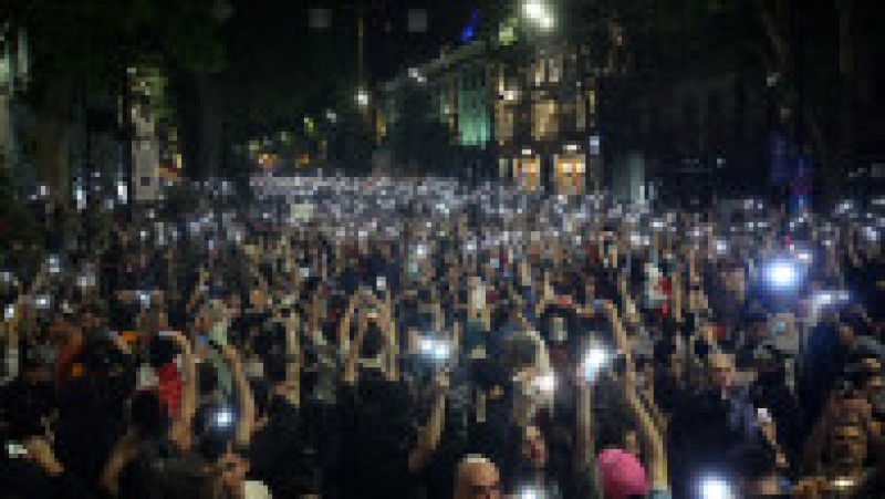 Proteste violente în Georgia. FOTO: Profimedia Images | Poza 14 din 29