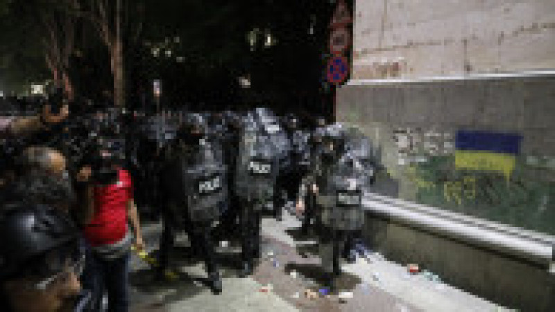 Proteste violente în Georgia. FOTO: Profimedia Images | Poza 24 din 29