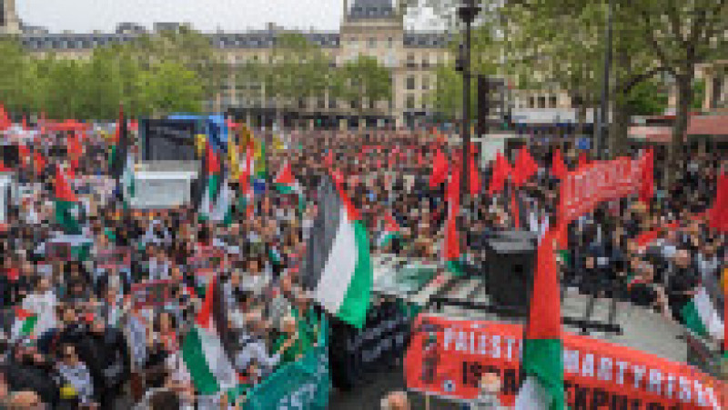 Proteste în mai multe orașe din Franța de 1 Mai. Foto: Profimedia | Poza 12 din 25