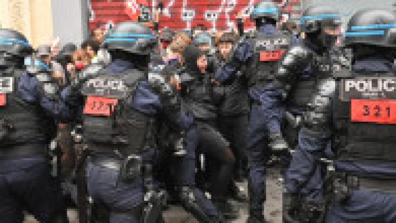 Proteste în mai multe orașe din Franța de 1 Mai. Foto: Profimedia | Poza 5 din 25