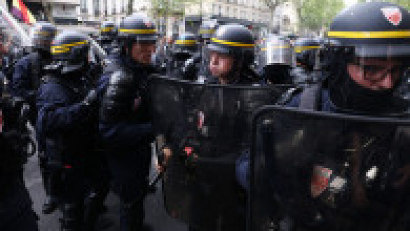 Proteste în mai multe orașe din Franța de 1 Mai. Foto: Profimedia | Poza 17 din 25