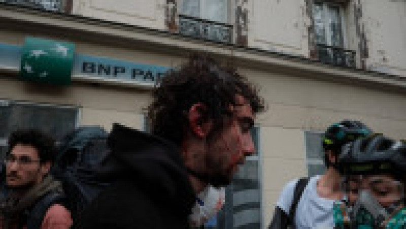 Proteste în mai multe orașe din Franța de 1 Mai. Foto: Profimedia | Poza 14 din 25