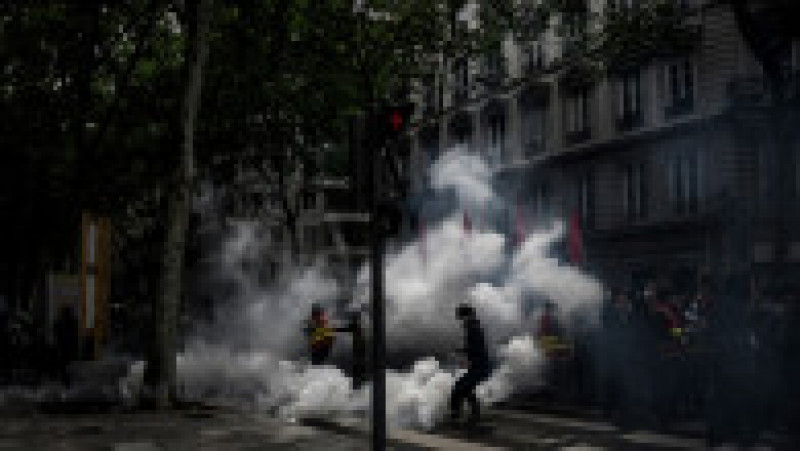Proteste în Lyon de 1 Mai. Foto: Profimedia | Poza 23 din 25