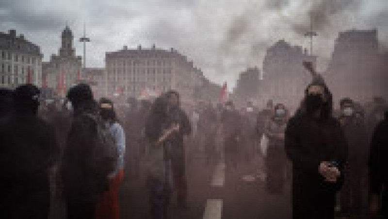 Proteste în Lyon de 1 Mai. Foto: Profimedia | Poza 25 din 25