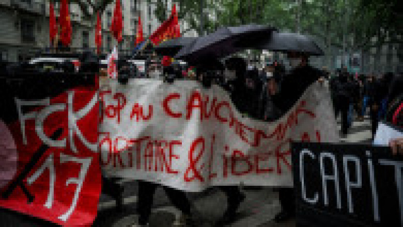 Proteste în Lyon de 1 Mai. Foto: Profimedia | Poza 22 din 25
