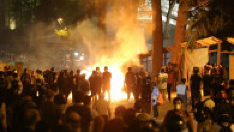 Proteste violente în capitala Georgiei, Tbilisi. FOTO: Profimedia Images | Poza 19 din 24