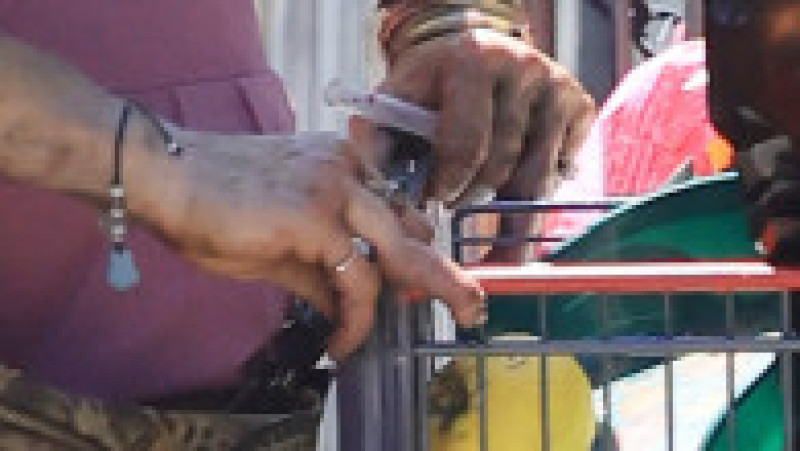 Loni Willison, care a fost cândva model de succes, trăiește acum pe străzile din Los Angeles FOTO: Profimedia Images | Poza 52 din 53