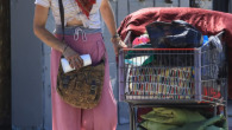 Loni Willison, care a fost cândva model de succes, trăiește acum pe străzile din Los Angeles FOTO: Profimedia Images | Poza 30 din 53