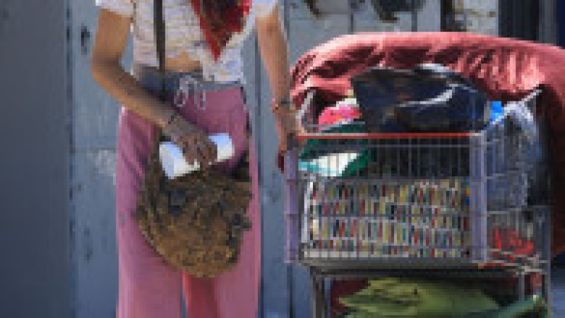 Loni Willison, care a fost cândva model de succes, trăiește acum pe străzile din Los Angeles FOTO: Profimedia Images | Poza 33 din 53