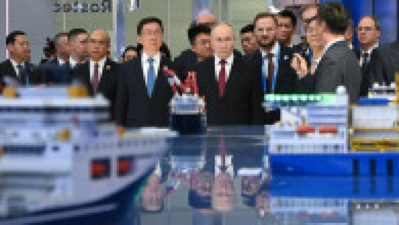 Vladimir Putin este pentru a doua zi în China și a vizitat orașul Harbin, supranumit "Mica Moscovă". FOTO: Profimedia Images | Poza 4 din 7