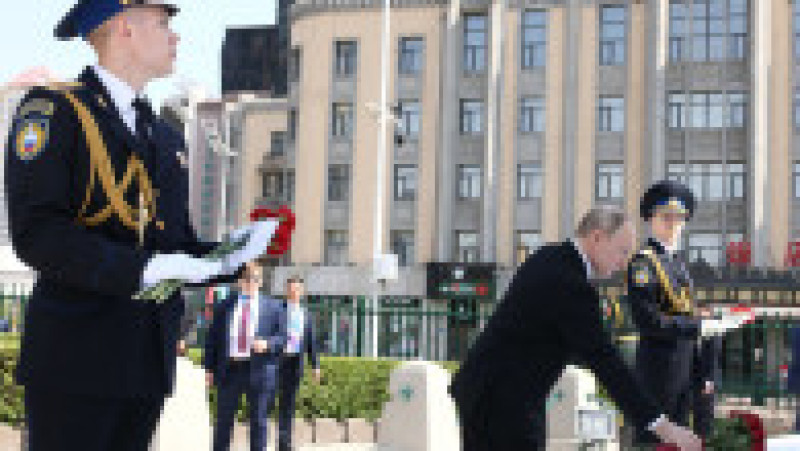 Vladimir Putin este pentru a doua zi în China și a vizitat orașul Harbin, supranumit "Mica Moscovă". FOTO: Profimedia Images | Poza 2 din 7