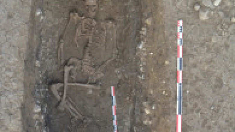 Morminte din Epoca Bronzului descoperite pe un câmp din Prahova. Sursa foto: Muzeul Judetean de Istorie si Arheologie Prahova | Poza 17 din 33
