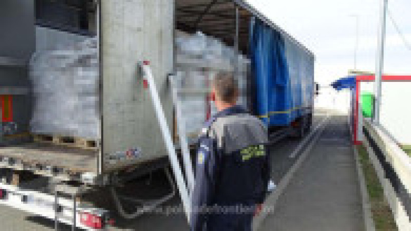 Migranți descoperit în PTF Calafat. Sursa foto: Poliția de Frontieră | Poza 1 din 13