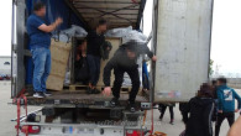 Migranți descoperit în PTF Calafat. Sursa foto: Poliția de Frontieră | Poza 7 din 13