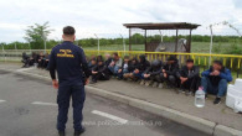 Migranți descoperit în PTF Calafat. Sursa foto: Poliția de Frontieră | Poza 5 din 13