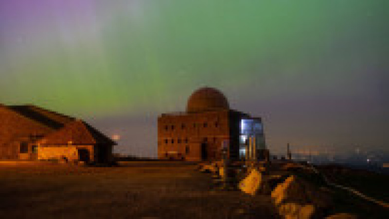 Furtuna solară de o intensitate rară care a provocat aurora boreală ar putea continua în decursul weekendului. Foto: Profimedia Images | Poza 29 din 39