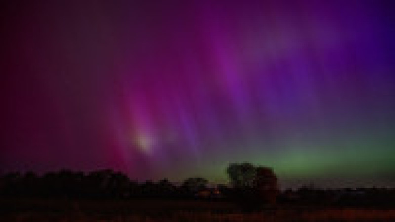 Furtuna solară de o intensitate rară care a provocat aurora boreală ar putea continua în decursul weekendului. Foto: Profimedia Images | Poza 23 din 39