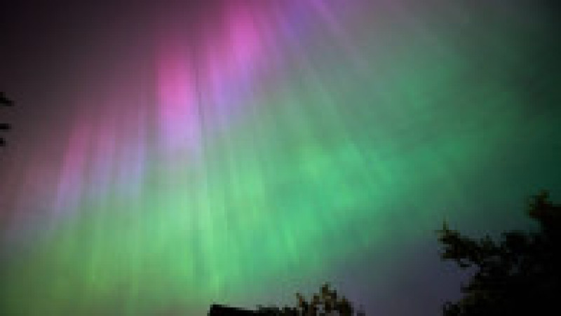 Furtuna solară de o intensitate rară care a provocat aurora boreală ar putea continua în decursul weekendului. Foto: Profimedia Images | Poza 24 din 39